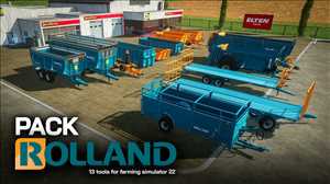 landwirtschafts farming simulator ls fs 22 2022 ls22 fs22 ls2022 fs2022 mods free download farm sim Rolland Pack 1.0.0.5