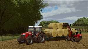 landwirtschafts farming simulator ls fs 22 2022 ls22 fs22 ls2022 fs2022 mods free download farm sim Ballenanhänger 1.0.0.0