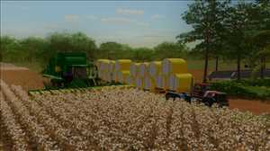 landwirtschafts farming simulator ls fs 22 2022 ls22 fs22 ls2022 fs2022 mods free download farm sim Bi-Train Baumwollballen Autoload Anhänger 1.0.0.0