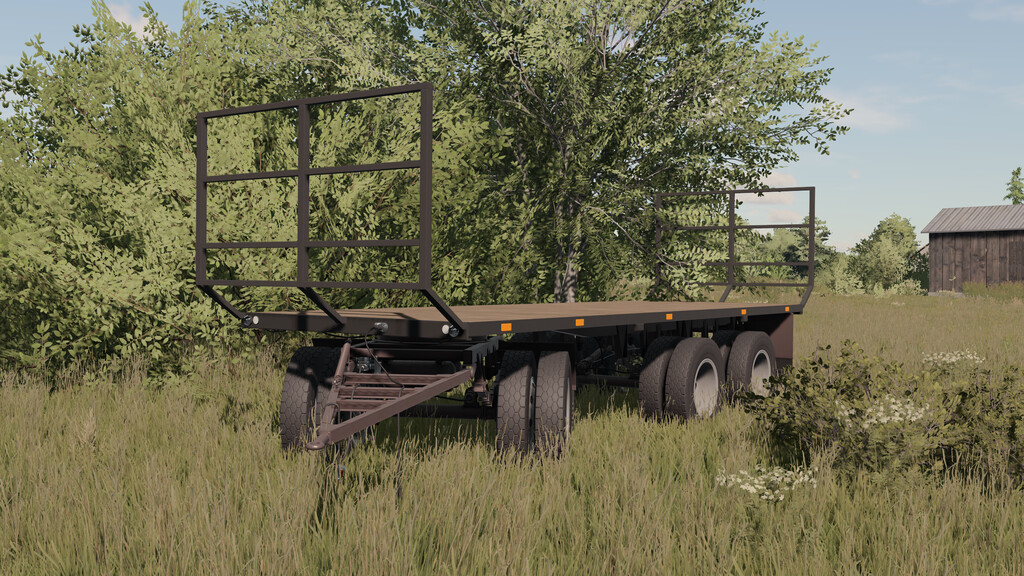 Ls22 Anhänger Ballentransport Lizard D838d848 1000 Für Landwirtschafts Simulator 22 6972