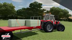 landwirtschafts farming simulator ls fs 22 2022 ls22 fs22 ls2022 fs2022 mods free download farm sim Redrock 24ft Ballenanhänger 1.0.0.0