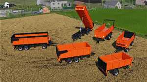 landwirtschafts farming simulator ls fs 22 2022 ls22 fs22 ls2022 fs2022 mods free download farm sim Lizard Trailer Pack 2.0.0.0