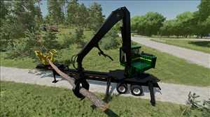 landwirtschafts farming simulator ls fs 22 2022 ls22 fs22 ls2022 fs2022 mods free download farm sim John Deere 437D Delimber 1.0.0.0
