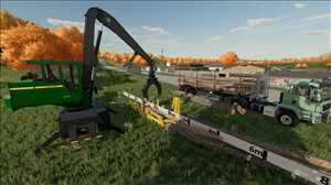 landwirtschafts farming simulator ls fs 22 2022 ls22 fs22 ls2022 fs2022 mods free download farm sim John Deere 437D Sägebock 1.0.0.0