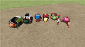 landwirtschafts farming simulator ls fs 22 2022 ls22 fs22 ls2022 fs2022 mods free download farm sim Ballenpressen mit mehr Wickelfarben 1.0.0.0