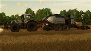 landwirtschafts farming simulator ls fs 22 2022 ls22 fs22 ls2022 fs2022 mods free download farm sim Krone BigPack 1290 HDP VC StrawHarvest Addon 1.1.0.0