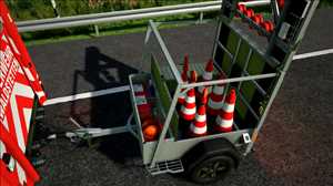 landwirtschafts farming simulator ls fs 22 2022 ls22 fs22 ls2022 fs2022 mods free download farm sim Verkehrssicherungsanhänger 1.1.0.0