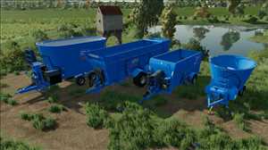 landwirtschafts farming simulator ls fs 22 2022 ls22 fs22 ls2022 fs2022 mods free download farm sim EuroMilk Forage Wagons Pack 1.0.0.0