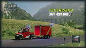 landwirtschafts farming simulator ls fs 22 2022 ls22 fs22 ls2022 fs2022 mods free download farm sim Feuerwehr XUV 4x4 1.0.0.0