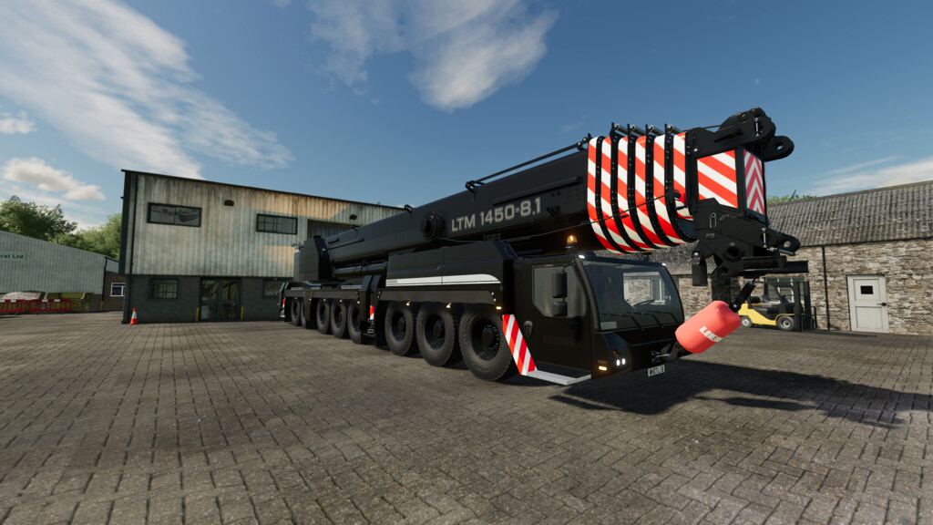 LS22,Fahrzeuge,Kräne,,Liebherr LTM1450 Mobile Crane