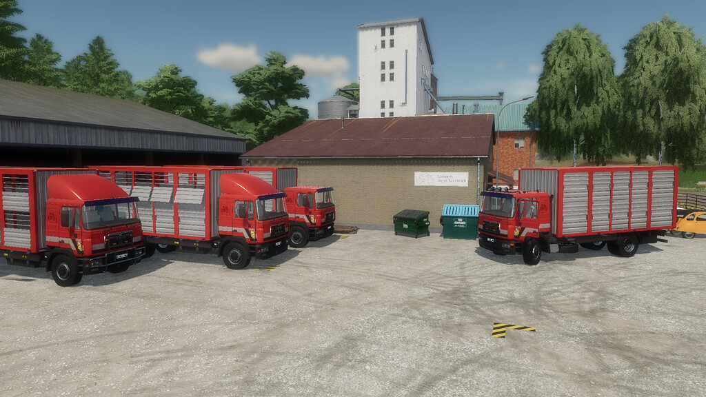LS22,Fahrzeuge,LKWs,MAN,Viehtransporter MAN 19.403