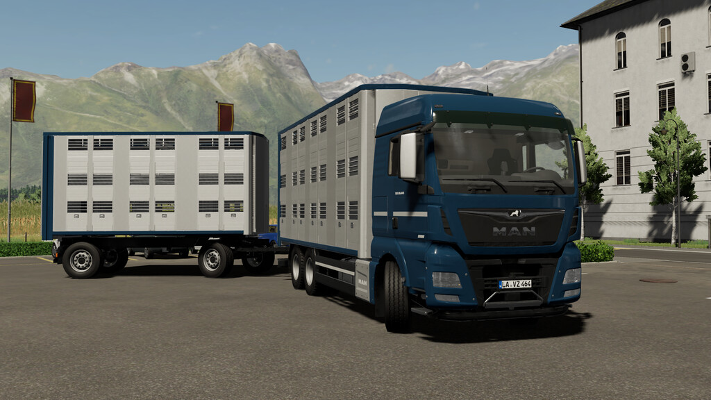 LS22,Fahrzeuge,LKWs,MAN,Viehtransporter Pack