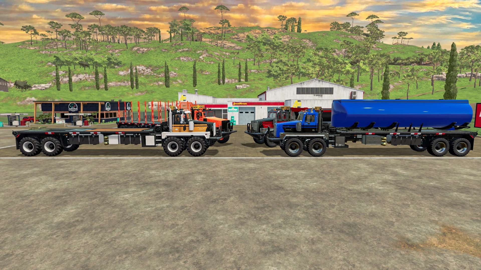 LS22,Fahrzeuge,LKWs,Sonstige LKWs,Western Twin-Steer Truck