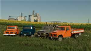 landwirtschafts farming simulator ls fs 22 2022 ls22 fs22 ls2022 fs2022 mods free download farm sim Lizard Pickup Rural F75 1.0.0.0