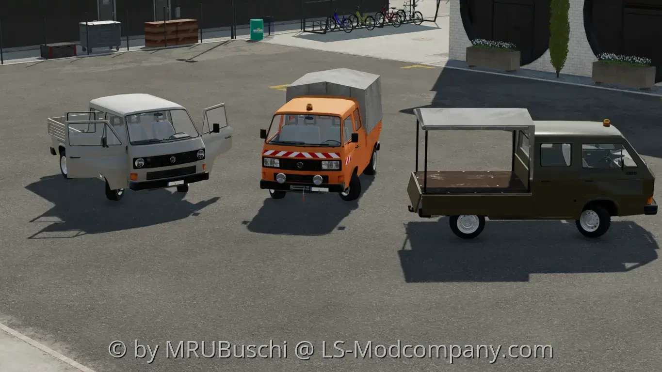 LS22,Fahrzeuge,Pickups,,VW T3 Doppelkabine