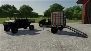 landwirtschafts farming simulator ls fs 22 2022 ls22 fs22 ls2022 fs2022 mods free download farm sim John Deere XUV865E mit Transportwagen 2.0.0.0