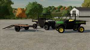 landwirtschafts farming simulator ls fs 22 2022 ls22 fs22 ls2022 fs2022 mods free download farm sim John Deere XUV865E mit Transportwagen 2.0.0.0