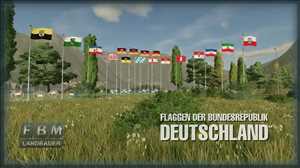 landwirtschafts farming simulator ls fs 22 2022 ls22 fs22 ls2022 fs2022 mods free download farm sim Flaggenpaket Deutschland 1.0.0.0