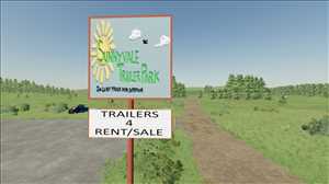 landwirtschafts farming simulator ls fs 22 2022 ls22 fs22 ls2022 fs2022 mods free download farm sim TPB SunnyVale Trailer Park Schild 1.0.0.0