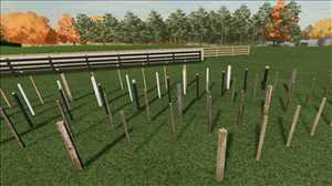 landwirtschafts farming simulator ls fs 22 2022 ls22 fs22 ls2022 fs2022 mods free download farm sim Bauernhof-Zaun-Paket 1.0.0.0
