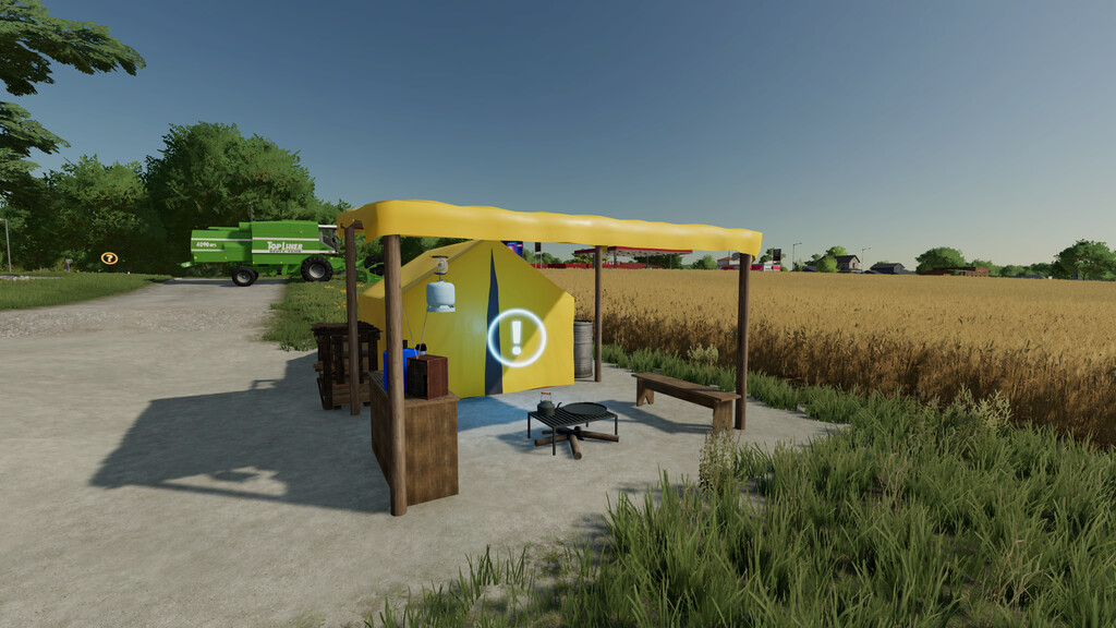 landwirtschafts farming simulator ls fs 22 2022 ls22 fs22 ls2022 fs2022 mods free download farm sim Pionier-Zelt 1.0.0.0