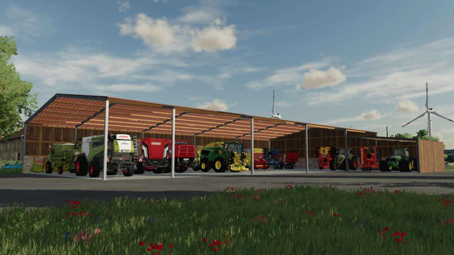 landwirtschafts farming simulator ls fs 22 2022 ls22 fs22 ls2022 fs2022 mods free download farm sim Hangar XXL 1.0.0.0
