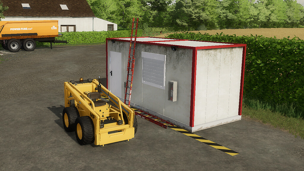 landwirtschafts farming simulator ls fs 22 2022 ls22 fs22 ls2022 fs2022 mods free download farm sim Container Mit Fahrzeugwerkstatt 1.0.0.0