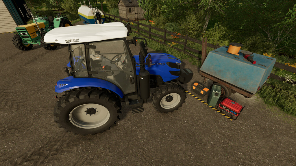 landwirtschafts farming simulator ls fs 22 2022 ls22 fs22 ls2022 fs2022 mods free download farm sim Kleiner Stationärer Werkstatt Anhänger 1.0.0.0