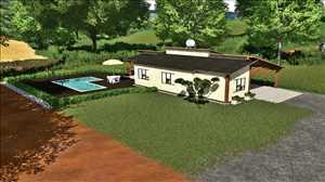 landwirtschafts farming simulator ls fs 22 2022 ls22 fs22 ls2022 fs2022 mods free download farm sim Haus Mit Pool 1.0.0.0