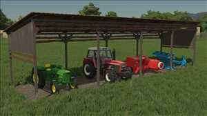 landwirtschafts farming simulator ls fs 22 2022 ls22 fs22 ls2022 fs2022 mods free download farm sim Alter Polnischer Holzschuppen 1.0.0.0