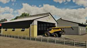 landwirtschafts farming simulator ls fs 22 2022 ls22 fs22 ls2022 fs2022 mods free download farm sim Amerikanische Alte Garage 1.0.0.0