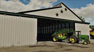 landwirtschafts farming simulator ls fs 22 2022 ls22 fs22 ls2022 fs2022 mods free download farm sim Amerikanische Alte Garage 1.0.0.0