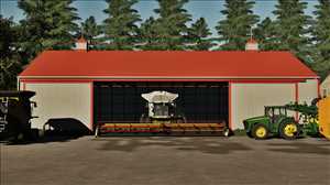 landwirtschafts farming simulator ls fs 22 2022 ls22 fs22 ls2022 fs2022 mods free download farm sim Amerikanische Garage Mit Werkstatt 1.0.0.0