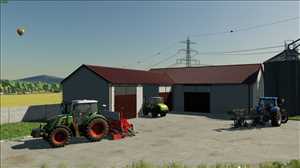 landwirtschafts farming simulator ls fs 22 2022 ls22 fs22 ls2022 fs2022 mods free download farm sim Garage Mit Lagerung 1.1.0.0