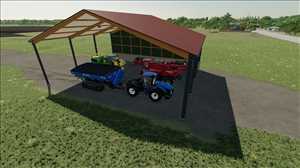 landwirtschafts farming simulator ls fs 22 2022 ls22 fs22 ls2022 fs2022 mods free download farm sim Garagenschuppen 1.0.0.0