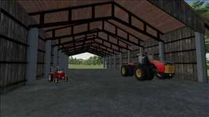 landwirtschafts farming simulator ls fs 22 2022 ls22 fs22 ls2022 fs2022 mods free download farm sim Großer Holz Unterstand 1.0.0.0