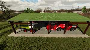 landwirtschafts farming simulator ls fs 22 2022 ls22 fs22 ls2022 fs2022 mods free download farm sim Großer Offener Schuppen 1.0.0.0