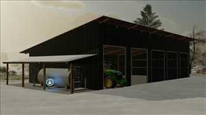 landwirtschafts farming simulator ls fs 22 2022 ls22 fs22 ls2022 fs2022 mods free download farm sim Maschinenhalle Mit Tankstelle 1.0.0.0