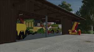 landwirtschafts farming simulator ls fs 22 2022 ls22 fs22 ls2022 fs2022 mods free download farm sim Maschinenhalle Mit Werkstatt 1.1.0.0