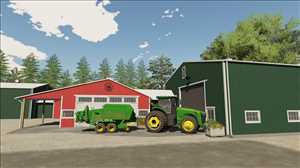 landwirtschafts farming simulator ls fs 22 2022 ls22 fs22 ls2022 fs2022 mods free download farm sim Metallhalle Mit Erweiterung 1.0.0.0