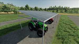 landwirtschafts farming simulator ls fs 22 2022 ls22 fs22 ls2022 fs2022 mods free download farm sim Metallunterstand Mit Sonnenkollektoren 1.1.0.0