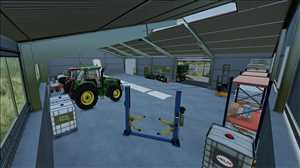landwirtschafts farming simulator ls fs 22 2022 ls22 fs22 ls2022 fs2022 mods free download farm sim Mittlere Blechmaschinenhalle 1.0.0.0