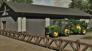 landwirtschafts farming simulator ls fs 22 2022 ls22 fs22 ls2022 fs2022 mods free download farm sim Moderne Scheune 1.0.0.1