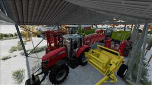 landwirtschafts farming simulator ls fs 22 2022 ls22 fs22 ls2022 fs2022 mods free download farm sim Schuppen für Maschinen 1.0.0.0