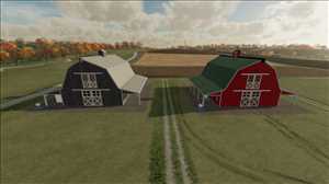 landwirtschafts farming simulator ls fs 22 2022 ls22 fs22 ls2022 fs2022 mods free download farm sim Amerikanische Scheune Mit Ballenlager 1.0.0.0