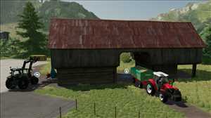 landwirtschafts farming simulator ls fs 22 2022 ls22 fs22 ls2022 fs2022 mods free download farm sim Heulager Mit Ballenannahme 1.1.0.0
