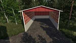 landwirtschafts farming simulator ls fs 22 2022 ls22 fs22 ls2022 fs2022 mods free download farm sim Misthaufen Mit Dach 1.0.0.0