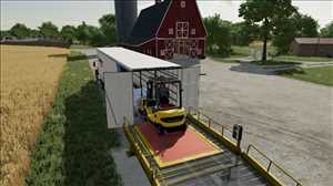 landwirtschafts farming simulator ls fs 22 2022 ls22 fs22 ls2022 fs2022 mods free download farm sim Laderampe Mit Überladebrücke 1.0.0.0