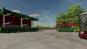 landwirtschafts farming simulator ls fs 22 2022 ls22 fs22 ls2022 fs2022 mods free download farm sim Lizard Hydra-Glide XL Header-Aufbewahrungssystem 1.0.0.1