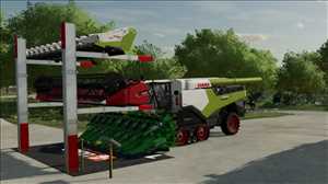 landwirtschafts farming simulator ls fs 22 2022 ls22 fs22 ls2022 fs2022 mods free download farm sim Lizard Hydra-Glide XL Header-Aufbewahrungssystem 1.0.0.1